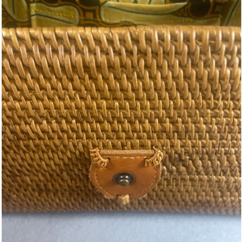 Nomad NextDoor Nusa Rattan Bag Handmade Bali Artisanal - Picture 6 of 12